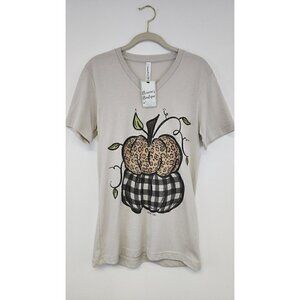 Fall T-Shirt Animal Print Plaid Pumpkin Spice